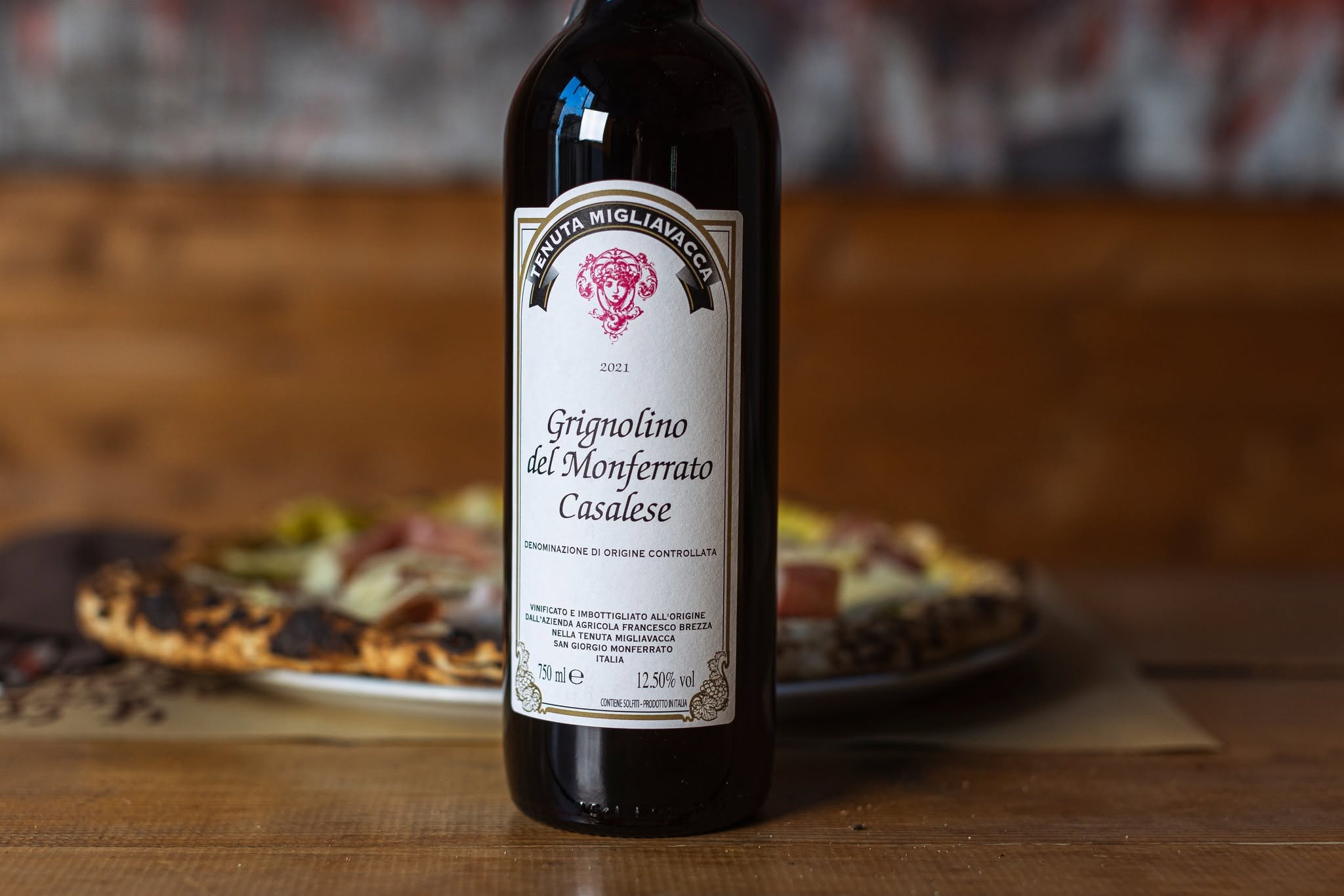 Bottiglia di Grignolino del Monferrato